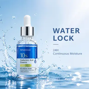 10% Hyaluronic Acid Face Serum 30ml Hydrating Essence for Dry Dull Skin, Lightweight Moisture Lock Skincare for Smooth Glowing Skin, Daily Use