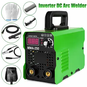 Portable 110V Stick Welder, IGBT Inverter Welding Machine with LCD Display, Auto Current Matching, Beginner Friendly Arc Welder Kit