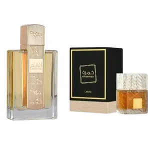 khamrah Unisex 100ml By lataffa perfumes  + Angham 100ml for Women by Lataffa Edp Sprays Extrait De Parfum