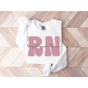 Registered Nurse Shirt for Women, Nursing Sweatshirt or Tshirt for Nurse, RN TShirt for Registered Nurse, Gift for Registered Nurse, Nurse Shirts Top Womenswear