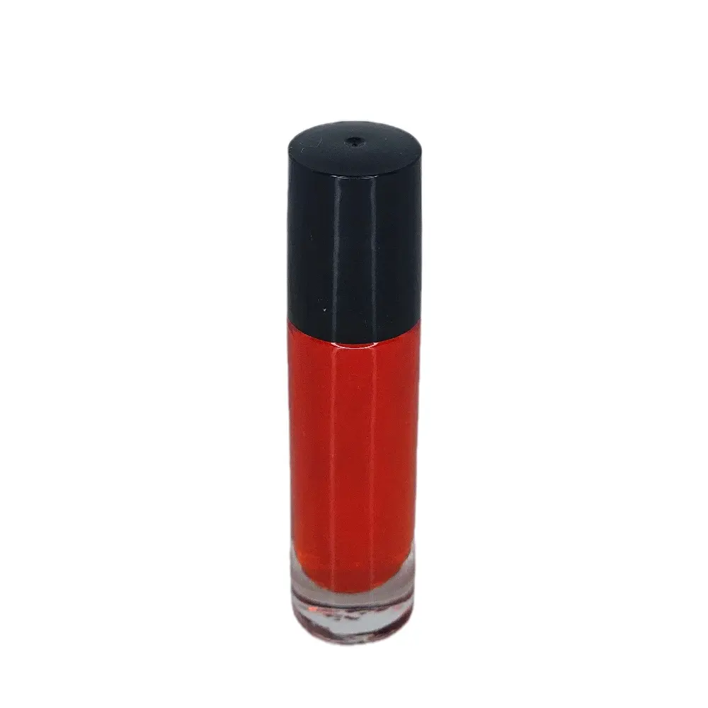 Crimson Adventure Men's Aromatic Woody Fragrance Body Oil - Saffron, Sage, Amber, Coffee, Italian Lemon Scent, Disposable Mini Travel Roll-On Bottle (10ml), Single Item