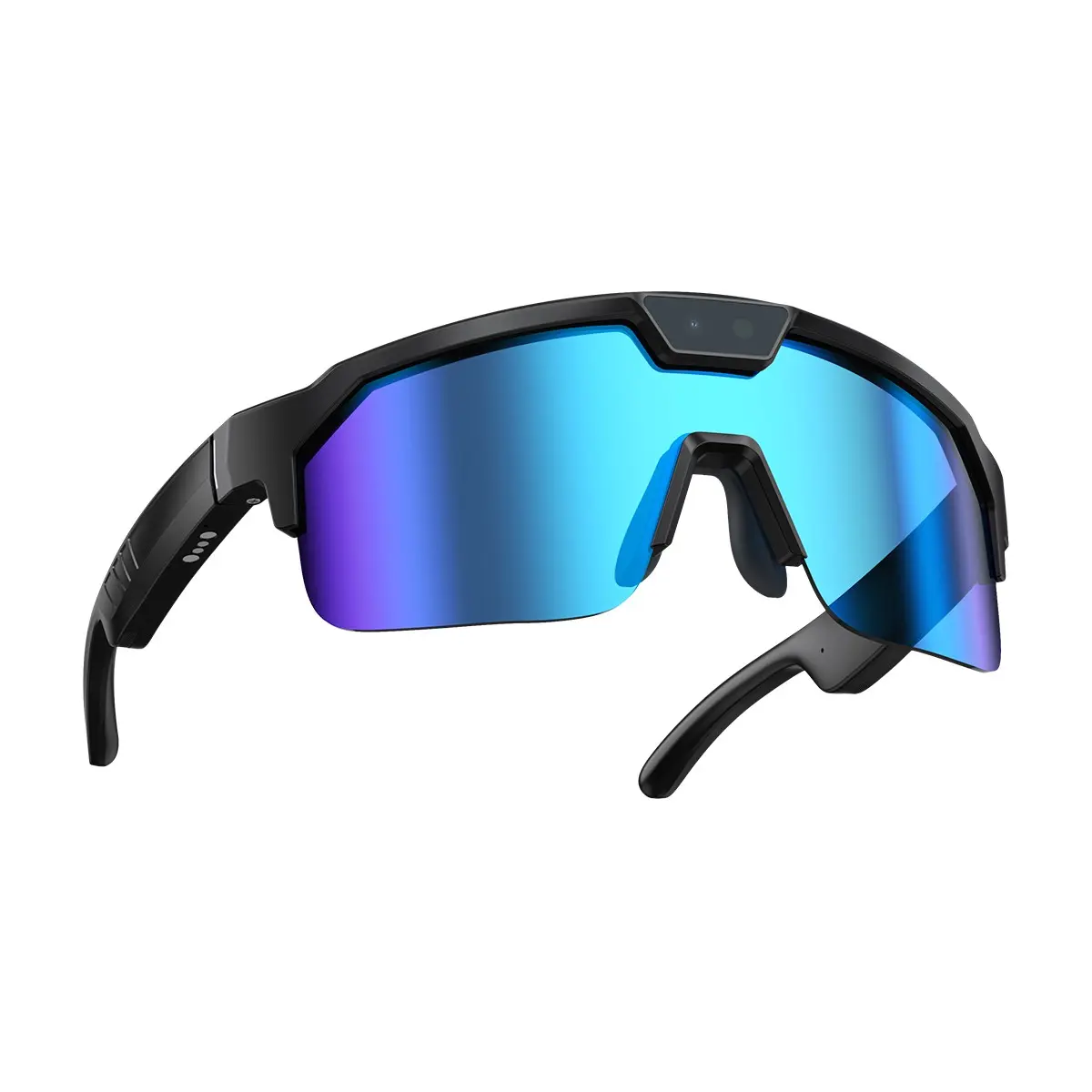 2026 New AI Smart Glasses, 8MP HD Camera, Voice Assistant, Multilingual Translation, Wireless Call, Music Play, Unisex Cycling Goggles, Camera Glasses, Recording Video, Take Photo, Smart Cycling Glasses