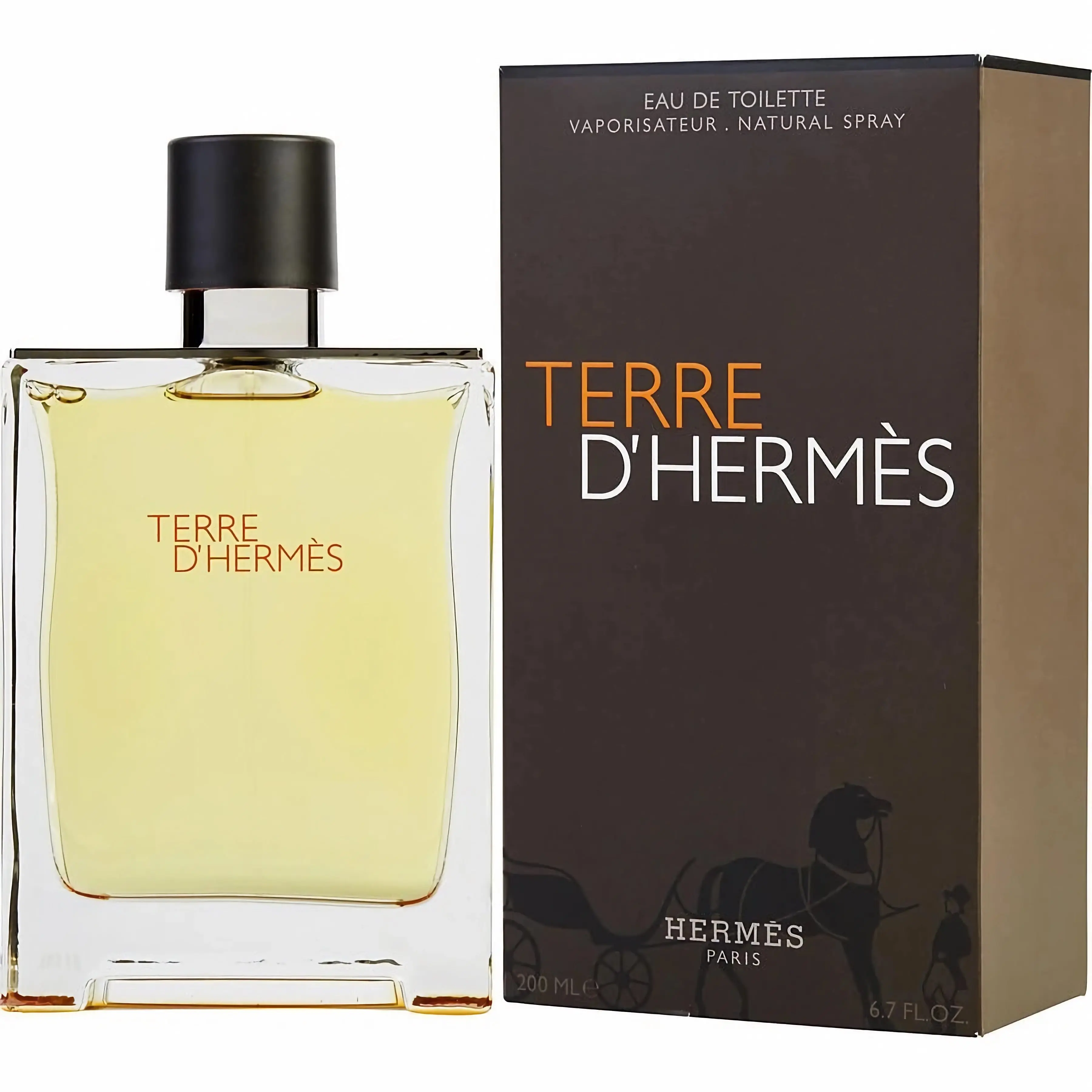 Hermes Men's 6.7 Ounce Terre D'Hermes Eau de Toilette Hermes Men's 6.7 Ounce Terre D'Hermes Eau de Toilette