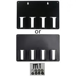 Wall-Mounted Barber Hair Clipper Storage Rack for Salon Holder Stand Tool