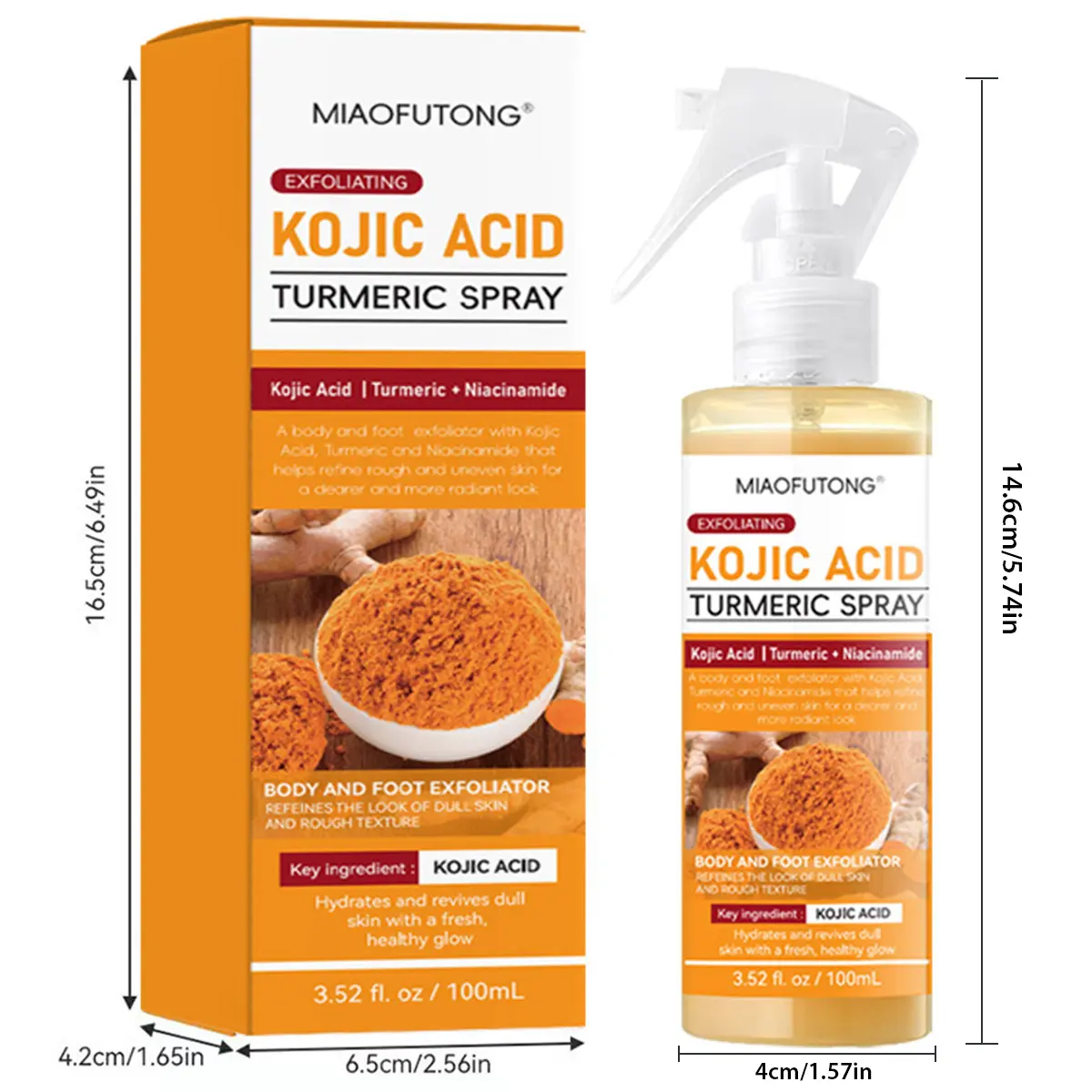 [Glow Life Shop] Peel Shot Keratin Care Kojic Acid Turmeric Spray 100ml Pore Clearing Exfoliating Formula Skin Repair Scrub Mother's Day gift