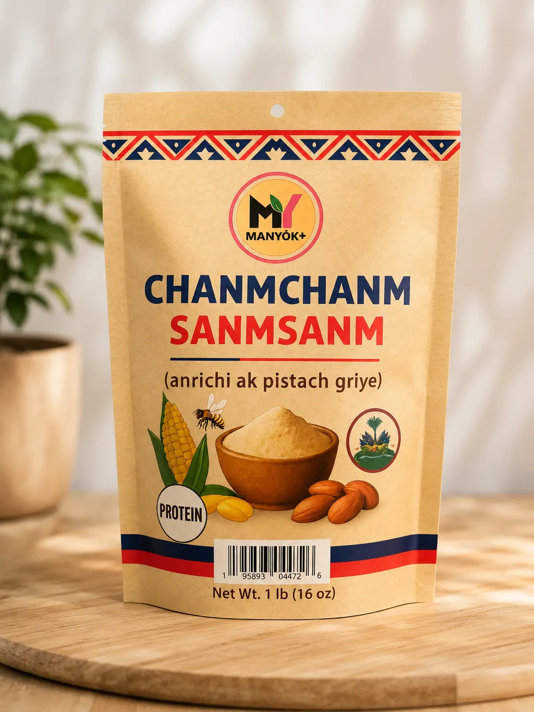Chanmchanm Gofio Sanmsanm, Plant-Based Gluten-Free Snack
