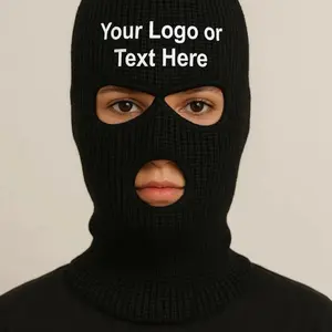 Customizable Balaclava with Your Logo or Text Here - Perfect for Winter Sports and Outdoor Activities