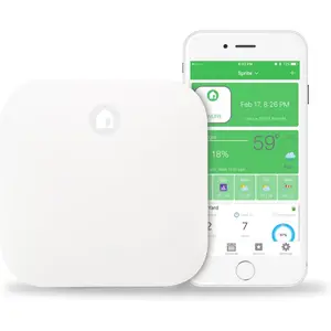 Sprinkler Controller, WiFi, Weather aware, Remote access, 6 Zone, Compatible with Alexa