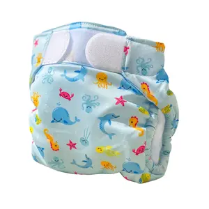 FREDS Reusable Swim Nappy for Boys Size 1 (8.8-20 lbs) - Eco-Friendly and Adjustable Fit