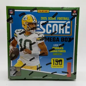 Panini 2025 Score Football Mega Box - 150 Cards Including Rookie Signatures