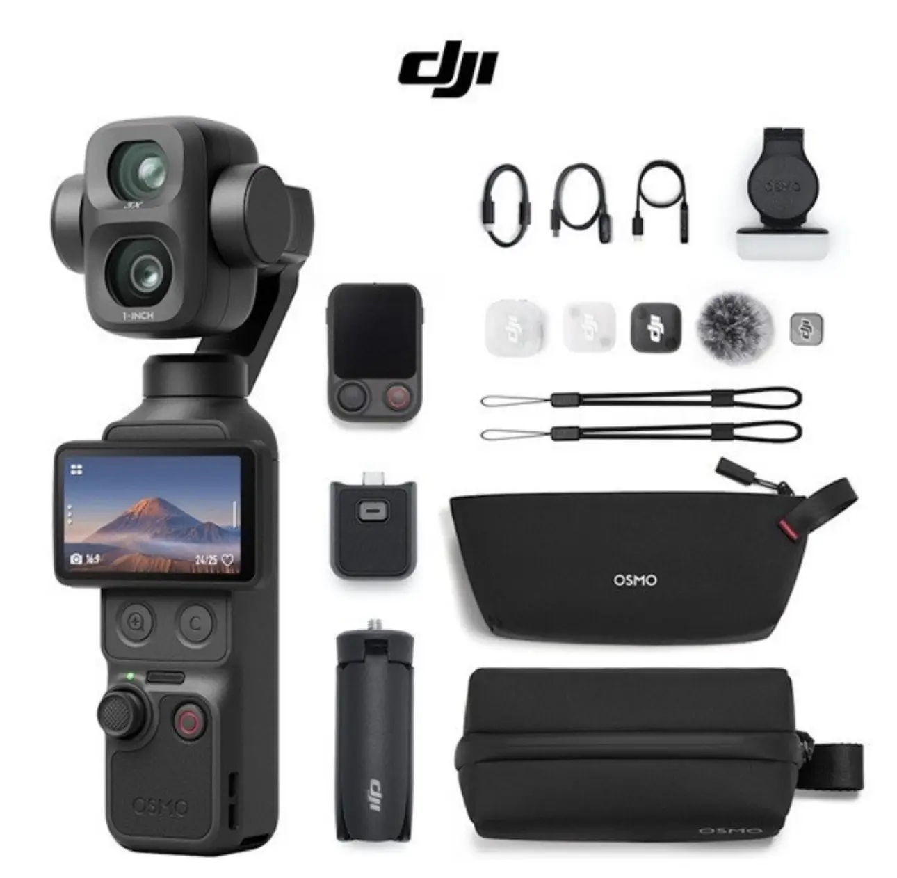 Pocket 4 Pro 4P Vlog Combo 4K/240fps Gimbal
