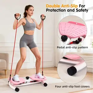 Ultra-Strong Waist Slimming Trainer, 320LBS Load Limit, Home Core Workout Machine, Non-Slip Quiet Fitness Gear, Home Exercise Equipment