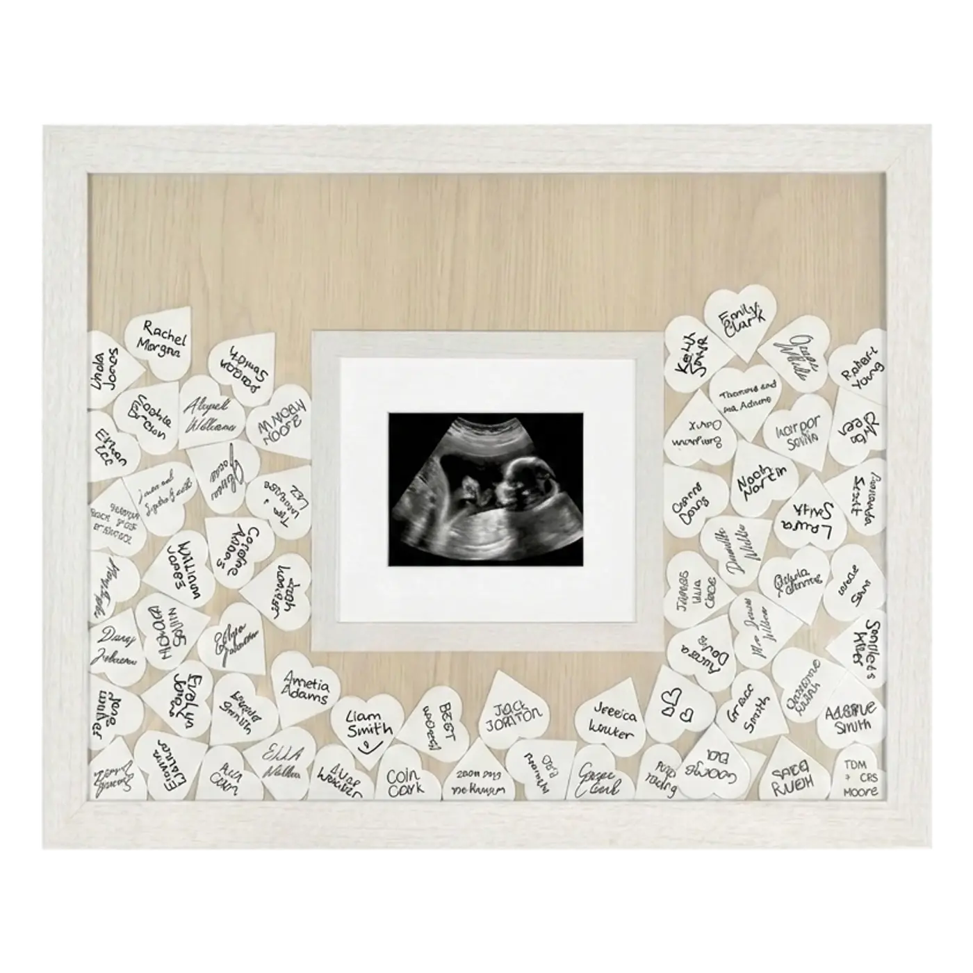 Silhouette Guest Book Shadow Box Silhouette Guest Book Shadow Box
