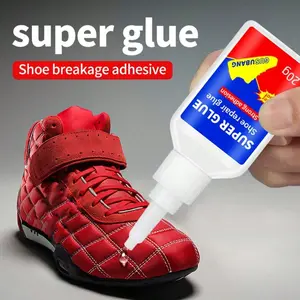 Strong Shoe Repair Super Glue, All Purpose Superglue, Professional Shoe Adhesive, Universal Bonding Glue for Sports Shoes, Casual Shoes, Leather Shoes, High Heels