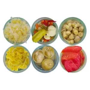 Veggie Sampler Pack - Crisp & Tangy Pickled Vegetable Collection with Fresh Barrel Sauerkraut