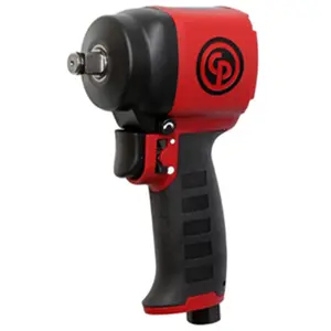Chicago Pneumatic CP7732C 0.5 in. Stubby Impact Wrench, Heavy Duty High-Power Tool with Ergonomic Handle
