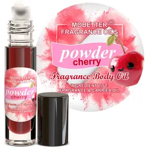 MOBETTER FRAGRANCE OILS Powder Cherry Fragrance Body Oil for Unisex Adult