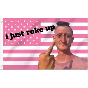 3x5 Ft Decorative Daniel Larson Flag Double Stitched with 2 Brass Grommets Wall Hanging for Indoor Outdoor College Dorm Room Decoration Tapestry