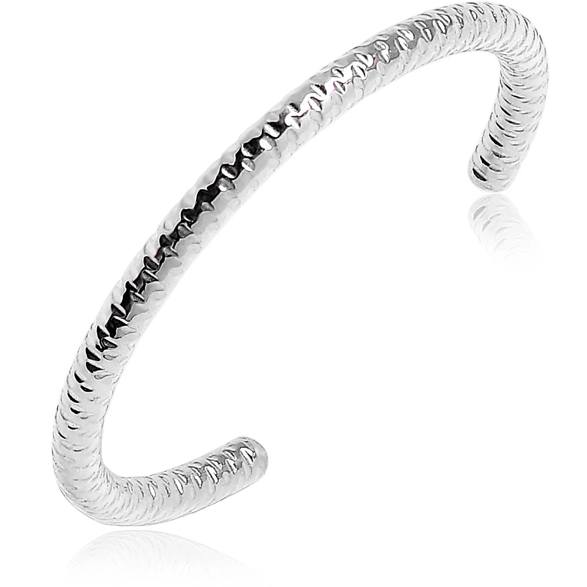 Body Candy Handcrafted Sparkle-Shine Open Band Toe Ring, Adjustable Body Jewelry Accessory, One Size Fits Most
