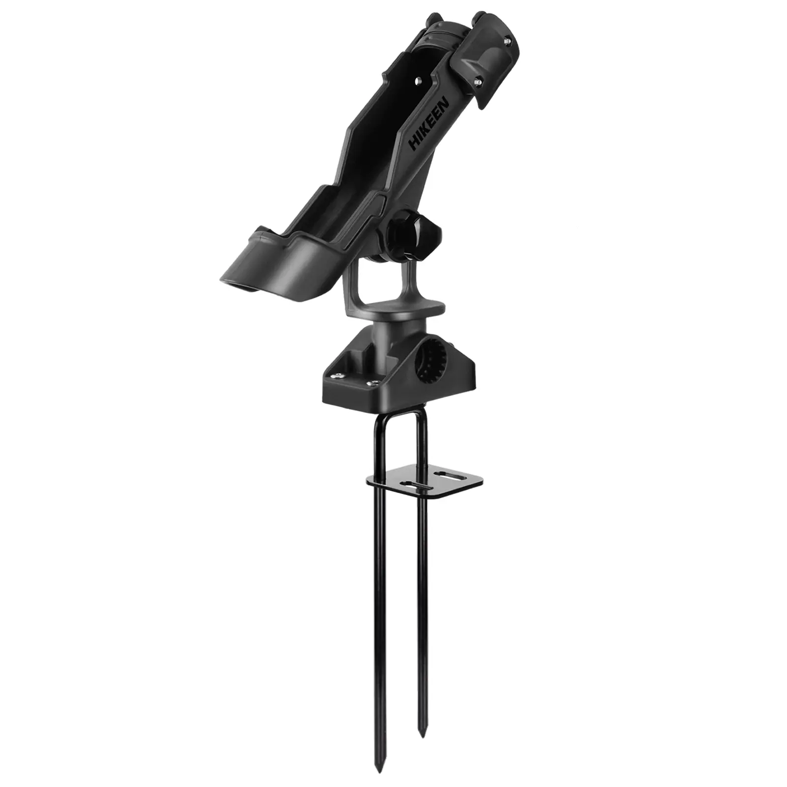 Fishing Rod Holder for Bank Fishing, Fishing Pole Holders for Ground Beach , Bank Fishing Rod Rack Stand, 360 Degree Adjustable Rod Holder(1 Pack) Fathersdaygift