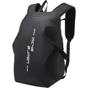 Men's Waterproof Motorcycle Helmet Backpack - Large Capacity Riding Backpack with Reflective Strip