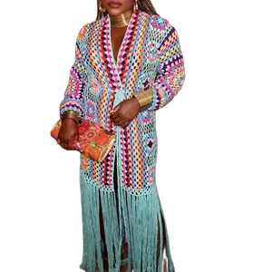 Sparkle Crochet Cardigan Cover Up For Women