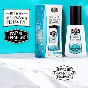 Signature PRIVENTI Dolce Bliss Toilet Spray for #2 Bowl 2.4 Oz Alcohol-Free Non-Flammable Scented Deodorizer with Creamy Vanilla Gardenia & Pear Aroma Eco-Friendly Biodegradable - Fragrance Bottle Eliminator Perfume