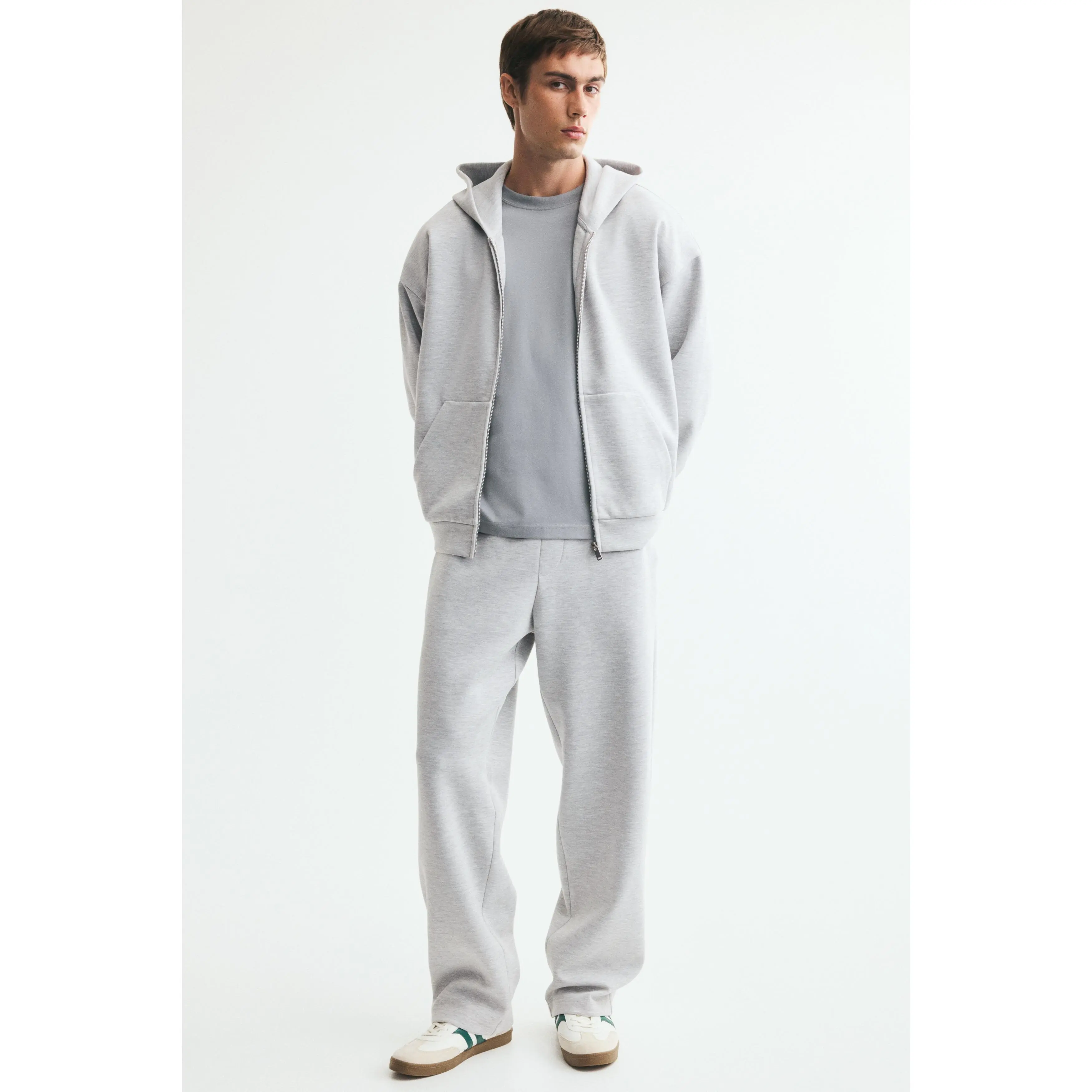 H&M Relaxed Fit Interlock Sweatpants