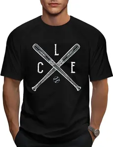 100% Cotton Vintage Cleveland Baseball Shirt Cleveland Ohio T-Shirt