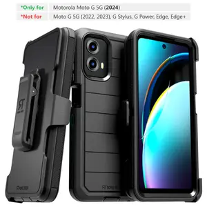 Rome Tech For Motorola Moto G 5G (2024) Defender Series Case