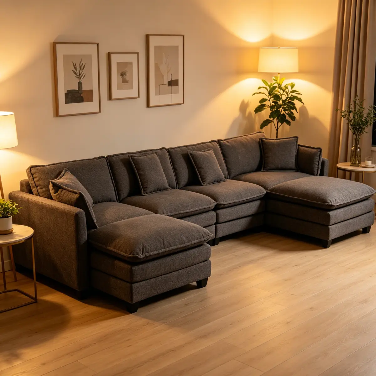 Antique Grey+ 4 Seat