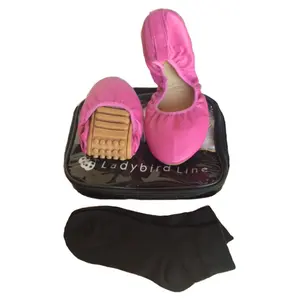 Pink foldable comfy shoes - 1050