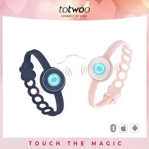 Totwoo Candy Original Long Distance Touch Bracelets Magic Smart Jewelry Functional Love Connect Gift For Boyfriend Girlfriend Family