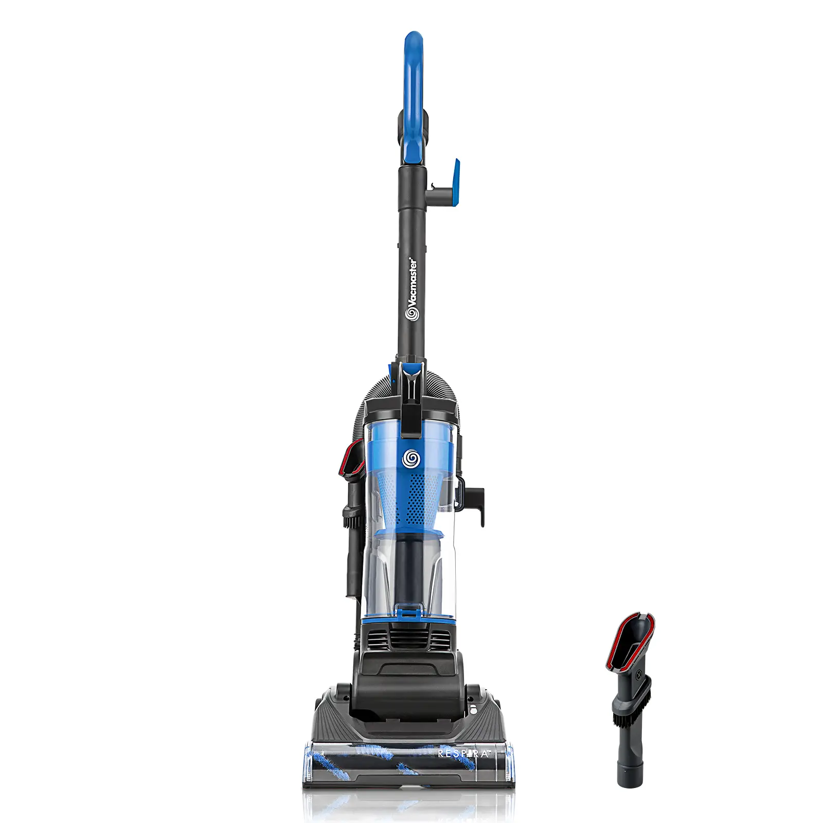 VacMaster Bagless Upright Vacuum Cleaner - Lightweight (Under 11lbs) Corded Home Appliance, Powerful Suction, 1.5L Large Dust Cup, Efficient Cyclone Filtration, 17ft Cord, Multi-Surface for Carpet & Hard Floor, US Plug