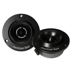 American Bass MX252B 1 in. 4 ohm 150W Max Compression Tweeters, Black