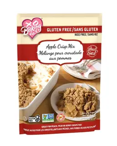 XO Baking Co. Gluten-Free Rice-Free Soy-Free Dairy-Free Non-GMO “Small Batch” Apple Crisp Mix