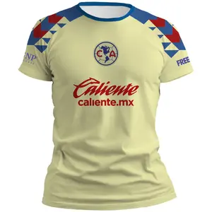 Liga MX Football Jersey Playera America Local 24, Champions Soccer Jersey, Gift For Fans, Football Team Uniform, Men Soccer Gear, Sport Apparel