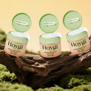 Korean Skincare Centella Wipes, Face Wipes, Cleansing Pads, Fades Dark Spots & Wrinkles, Contains Snail Mucin, Niacinamide, Peptide Complex - 100 Sheets, 3 Pack
