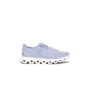 On Cloud 6 Sneaker in Nimbus & White