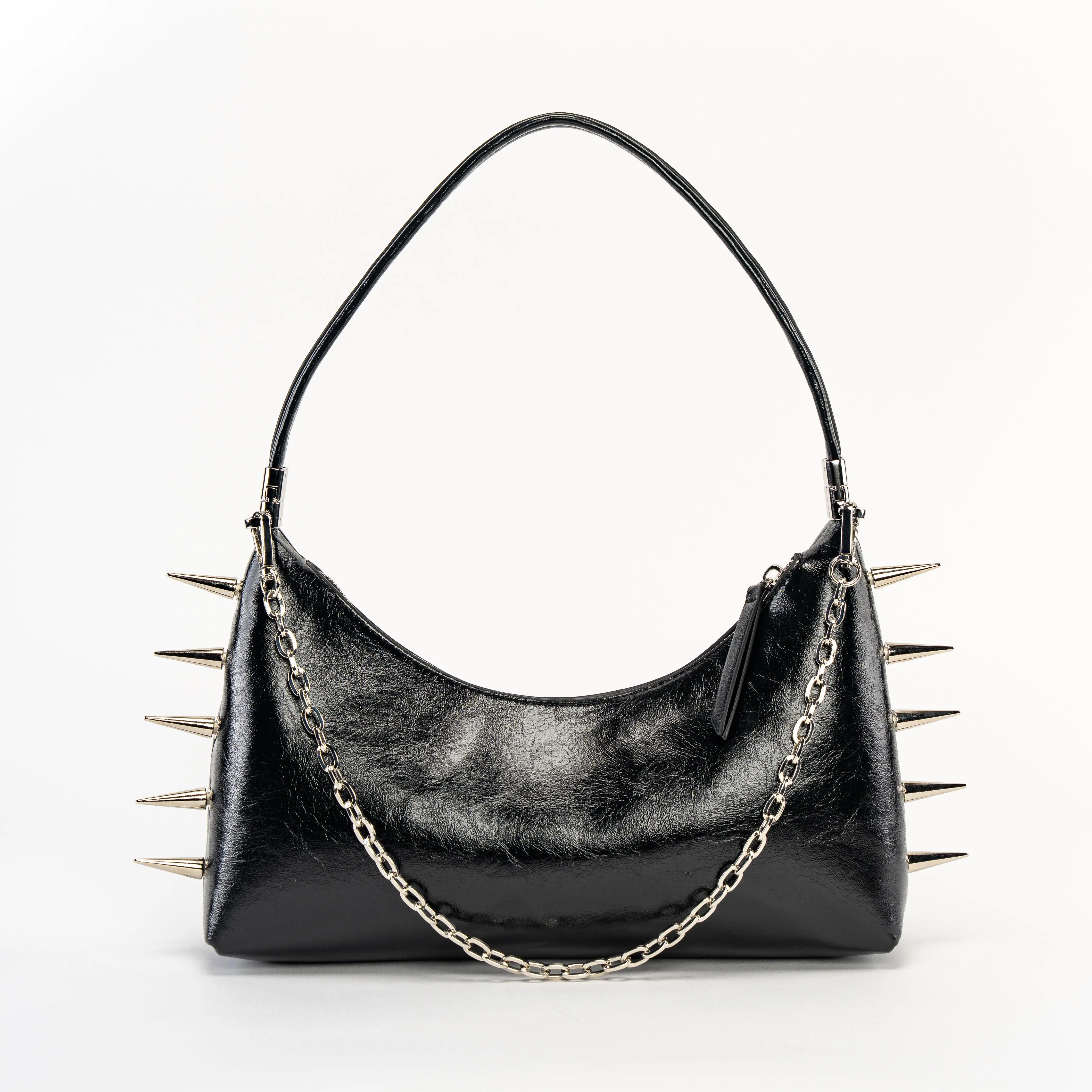 Spiked 3 in 1 Convertible Shoulder Bag