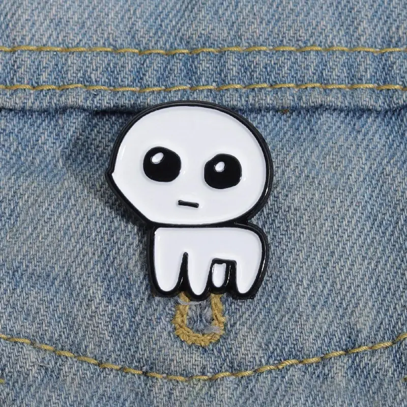 Cartoon Tbh Creative Design Brooch, Cute Brooch, Fashion Accessories for Women & Men, Trendy All-match & Exquisite Brooch for Birthday Gift, Clip, Alloy Brooch Pin