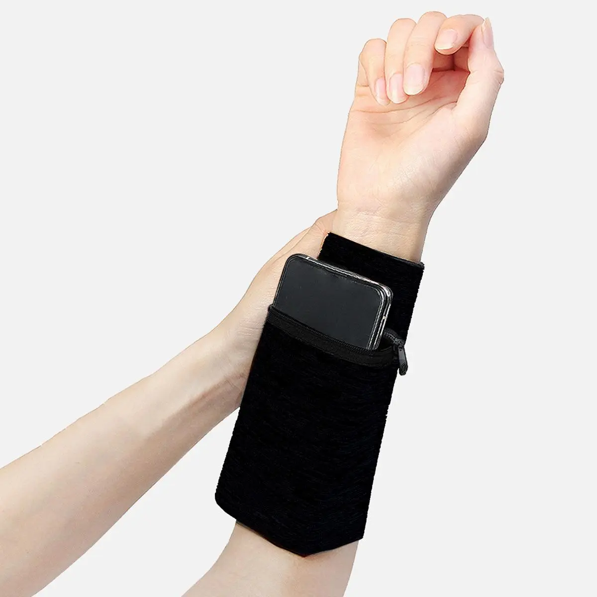 Outdoor Sports Wristband, 1 Count Wrist Stowage Bag for Women & Men, Breathable Wrist Wrap for Running Jogging Cycling, Breathable Wristbands, Sports Accessories