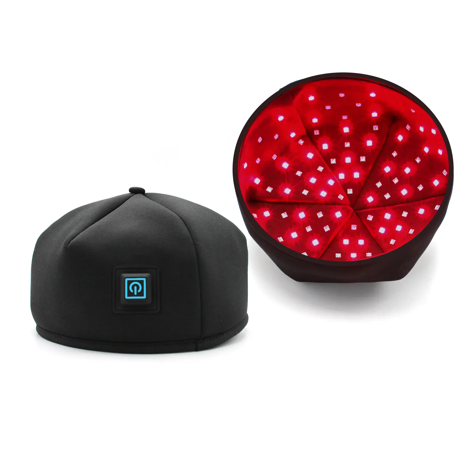 Red Light Therapy Scalp Care Cap - Beauty Device with 120 High-Density LEDs, Dual Wavelength 660nm Red & 830nm Near-Infrared Light, 10Hz & 40Hz Pulsed Modes, Beauty Products, Headband