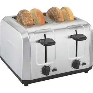Hamilton Beach 4 Slice Stainless Steel Bagel Toaster