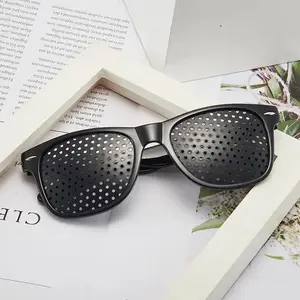 Pinhole Training Glasses for Focus Exercises & Screen Relief - Trendy Beach Eyewear for Enhanced Visual Comfort