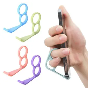 3 Pcs/Set Mobile Phone Grip Durable Non-slip Finger Ring Holder,Can Be Used Hand-held or Mounted on A Desktop