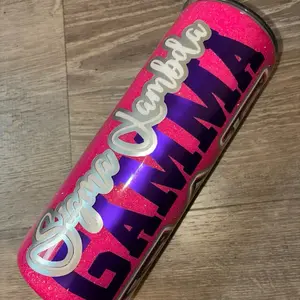Sigma Lambda Gamma  20oz tumbler