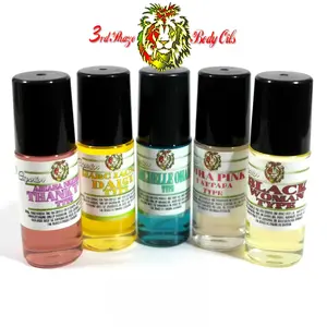 Scented Body Oils for Men & Women (unisex) - 1oz Glass Roll-On Long Lasting Fragrance Soft Moisturized Skin