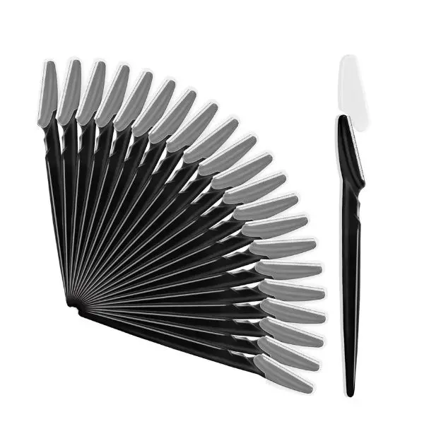 21PCS Eyebrow Razors & Face Shavers kit Makeup for Women & Men – Dermaplaning Tools with Safety Covers for Facial Hair Removal, Exfoliating, and Eyebrow Trimming