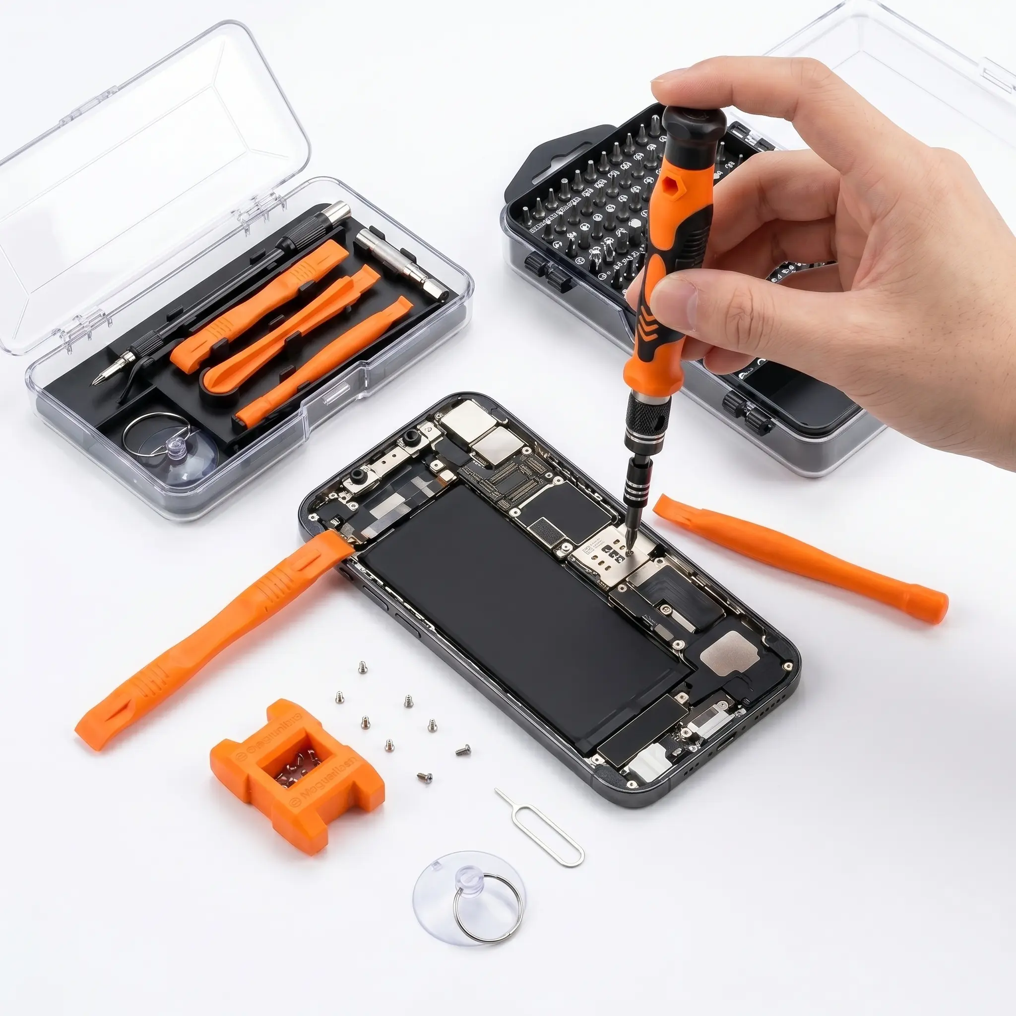 115-in-1 Precision Magnetic Screwdriver Kit, Professional Electronics Repair Work Tools and Gadgets for iPhone, Laptop